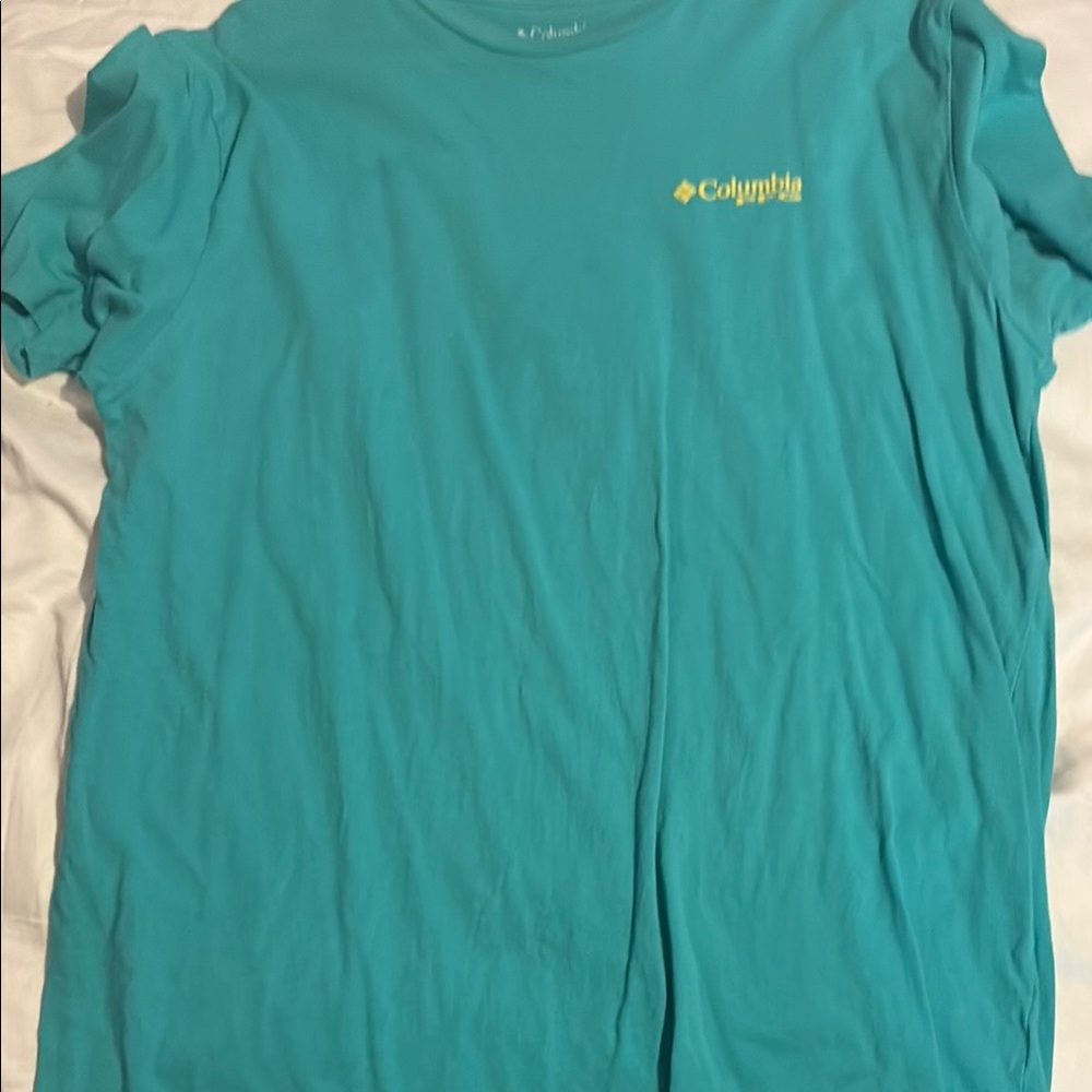 Columbia men’s Teal T-Shirt